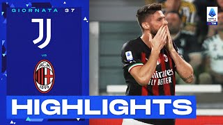 JuventusMilan 01  Decide l’incornata di Giroud Gol e Highlights  Serie A TIM 202223 [upl. by Mcadams80]