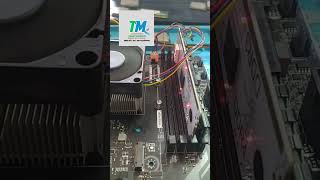 MSI B450 Tomahawk Max NOswit bkn Matitotal kursusteknisimainboard [upl. by Ydissak]