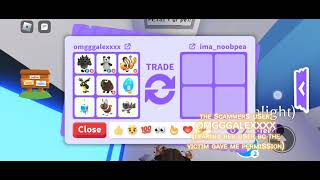 Someone Scammed Her Fly Ride Panda in Adopt Me USER LEAKEDFull Part adoptme roblox scammer [upl. by Patnode204]