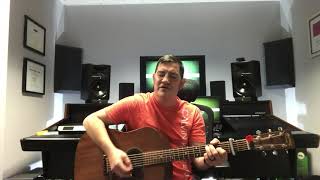 Something Corporate  Konstantine Acoustic Cover by Bob Pepek [upl. by Dlaner]