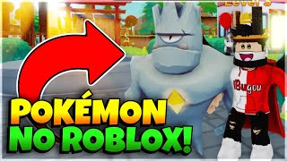 NOVO JOGO DO POKÉMON GO NO ROBLOX [upl. by Euqinad]