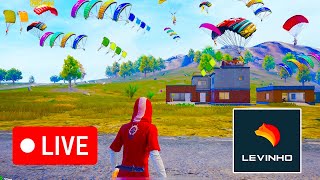 🔴Levinho Solo VS Squad 🔴 PUBG MOBILE [upl. by Eneliak]