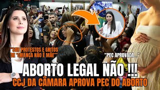 HISTÓRICO ► CCJ da Câmara Diz Sim à PEC que Pr0íbe Ab0rto │ Cristãos Comemoram [upl. by Rainie]