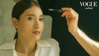 土屋太鳳＆片寄涼太の「ジョルジオ アルマーニ プリヴェ」のショーへの準備に密着！ Getting Ready  VOGUE JAPAN [upl. by Altis143]