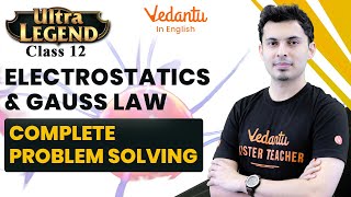 Electrostatics amp Gauss Law Class 12 Physics Problem Solving  JEE NEET 2024  Shreyas Sir  Enlite [upl. by Tavish934]