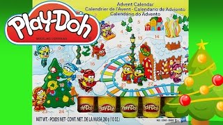 PLAY DOH Advent Calendar  Surprise Every Day Till Christmas in December [upl. by Nesral]