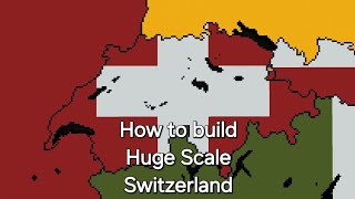 How to build RBMK Huge Scale  part 6  Switzerland [upl. by Nylisoj]