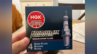 NGK LKAR7BIX11S Iridium IX Spark Plug 93501 Iridium Ix 4 Pack review [upl. by Nonnerb]