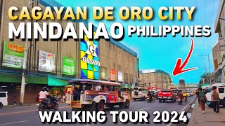 CAGAYAN DE ORO CITY 2024  WALKING TOUR PHILIPPINES [upl. by Nohsram]