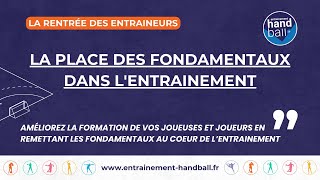 La place des fondamentaux dans lentrainement de handball [upl. by Otaner]