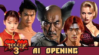 Tekken 3 opening as movie stills  generated with AI [upl. by Anilorak247]