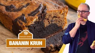 Bananin kruh s kakavom marmoriran 4K [upl. by Anada]