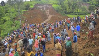 Éthiopie  plus de 140 morts dans une coulée de boue [upl. by Koah378]