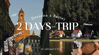 Exploring Dresden amp Bastei  City amp Nature  Travel VlogGermany [upl. by Pinto]