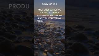 Romanos 534“Not only so but we also glory in our sufferings because… jesus [upl. by Materi724]