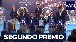 LOTERIA NIÑO 2019  Segundo premio [upl. by Aytida]