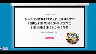 🌎⌛✏️CURSO de Estudios Sociales BACHILLERATO por Madurez 2024 Presentación🧭 [upl. by Eruza]