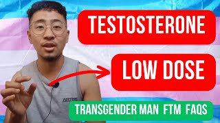 FTM TRANS MAN FAQS  Meron bang mababang dosage [upl. by Atilrahc316]