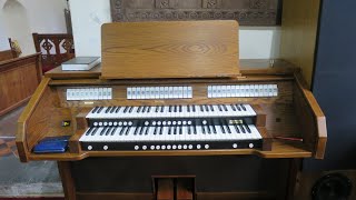 Unveiling of the new Church Organ Eminent DCS 300  Llanmadoc Church North Gower Swansea [upl. by Acisse]