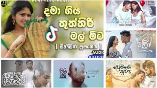 මේ දවස්ටිකේ හැමෝම ඉල්ලන සිංදු ටික  Dama Giya Thuththiri Mal  Tiktok Hit Sinhala Songs  2024 Songs [upl. by Uaeb]