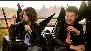 Arctic Monkeys Reading Festival Interview 29 August 2009 [upl. by Stickney]