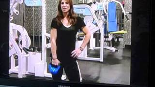 Jillian Michaels Shows You How NOT To Use a Kettlebell [upl. by Kilmarx295]