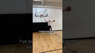 How do I dunk better 🤦🏻 basketball dunk shorts nba [upl. by Pleione]