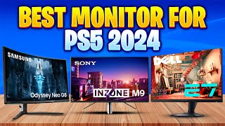 Best Monitor For PS5 2024 don’t buy one before watching this [upl. by Jacquenette]