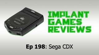 Sega CDX  IMPLANTgames Reviews [upl. by Dichy]