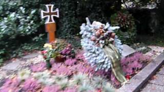 Erwin Rommels Grave in Herrlingen Germany the town is now called Blaustein [upl. by Dyun929]