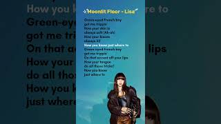 Moonlit Floor  Lisa lyrics kpop song lyrics [upl. by Inail]