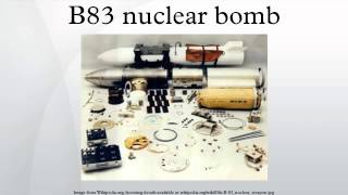 B83 nuclear bomb [upl. by Belen]