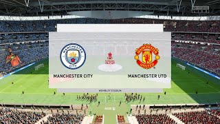 Manchester City vs Manchester United  FA Cup Final  FIFA 23 Xbox [upl. by Lars]