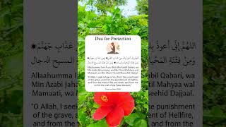 Dua for Protection [upl. by Ecirtnuahs]