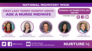 First Lady Murphy Hosts Ask a Nurse Midwife [upl. by Dora]