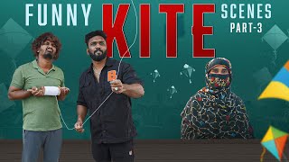 Funny Kite Scenes Part3  Warangal Diaries Comedy Video [upl. by Eneles]