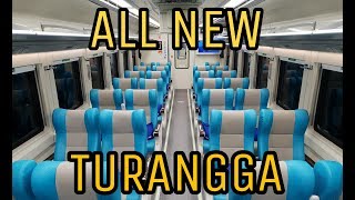 Trip by Train  Naik Kereta Turangga rangkaian Stainless Steel Terbaru [upl. by Levi]