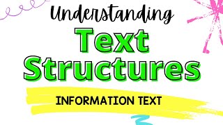 Text Structure Mini Lesson [upl. by Arne]