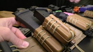 Wilder Tacticals Universal Kydex Pouches SHOT Show 2015 [upl. by Artened]