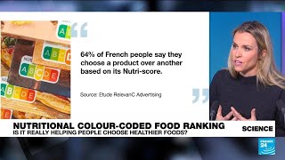 Nutriscore ranking Algorithm evolves to help people choose healthier food • FRANCE 24 English [upl. by Llednik]