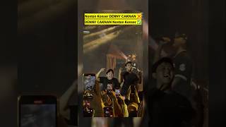 Moment Denny Caknan Nonton Konser NDX AKA‼️Ternyata Seleranya sama dennycaknan jogjakarta shorts [upl. by Mata]