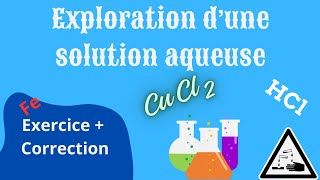 Comment déterminer les constituants dune solution aqueuse  😊😊 [upl. by Anyzratak723]