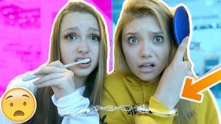 HANDCUFFED To My BFF For 24 Hours ft Sydney Serena [upl. by Lyda]