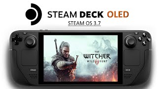 The Witcher 3 Wild Hunt Steam Deck OLED Performance  Steam OS 37 The Witcher 3 Gameplay Settings [upl. by Oirogerg]