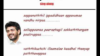 TAMIL KARAOKE KONJA NAAZH AASAI BY VIDYADHAR [upl. by Nerissa993]