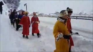 Sternsinger im tiefverschneiten Wallgau in Oberbayern [upl. by Martha]