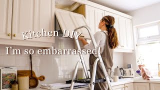 Lets Fix This Filthy Mess  Kitchen DIY Diary 🛠️ [upl. by Vachell]