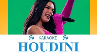 Houdini  Dua Lipa  Karaoke Instrumental [upl. by Amle]