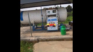 Watch How I Safely Refill My 125kg Gas Cylinder From an LPG Gas Skid [upl. by Pazit]