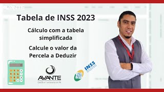 Tabela de INSS 2023  Cálculo na Prática [upl. by Havener]